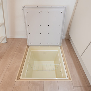 キッチン 床下収納）