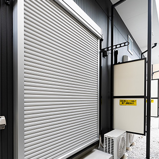 シャッター付 夜も安心(2)