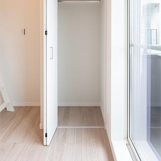 棚・ポール付 クローゼット